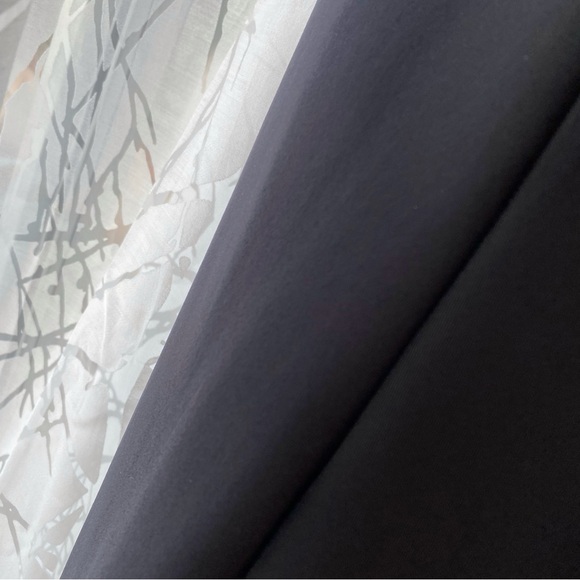 THE ROW BLACK V-NECK SLEEVELESS JEANE MIDI DRESS - Picture 8 of 12